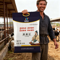Additif alimentaire nutritionnel pour stimuler la croissance des bovins, des moutons et des chèvres, favorisant une croissance plus rapide et renforçant la condition physique du bétail
