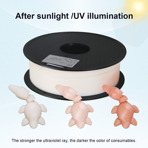Lisengy Light Variation <b>PLA</b> <b>Filament</b> 1.75mm Color Change by Sun UV Light 3D Printing <b>PLA</b> <b>Filament</b> - Product Image 2