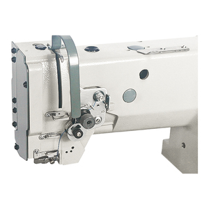 Máquina de coser industrial de doble aguja y cama plana 4420 con pie de arrastre y motor nuevo en venta - Product Image 4