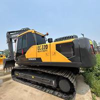 Meilleure Vente : Excavatrice Hydraulique sur Chenilles VOLVO EC220 22 Tonnes, Faible Kilométrage, Excellent État, Excavatrice d'Occasion Prête à l'Emploi