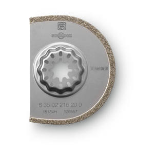 Disco de corte de diamante Fein 63502216210 Starlock, disco abrasivo adherido para pulir metal - Product Image 1