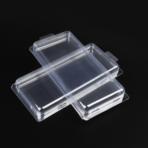 Plateau d'emballage blister en coquille de palourde transparente recyclable en PVC PET avec vernissage pour figurine d'<span class=keywords><strong>action</strong></span> cosmétique de pièce de monnaie - Product Image 5