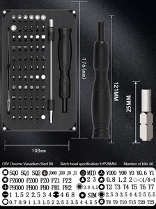Juego de destornilladores multifunción 69 en 1, herramientas de mano, destornillador de precisión magnético Phillips portátil para el hogar, herramientas de reparación - Product Image 5