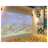 Projection murale interactive personnalisée Jeux de Smash Ball immersifs Boule interactive à écran tactile Jeux muraux pour enfants