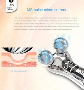 <span class=keywords><strong>Appareil</strong></span> de beauté facial anti-âge avec écran LCD, massage à 5 niveaux, masseur facial rechargeable, rouleau micro-courant, mini lifting <span class=keywords><strong>du</strong></span> <span class=keywords><strong>visage</strong></span> - Product Image 5
