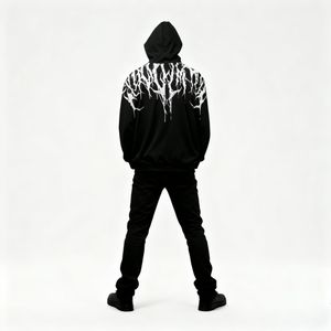 Sweat-shirt à capuche unisexe avec logo personnalisé <span class=keywords><strong>Travis</strong></span> <span class=keywords><strong>Scott</strong></span> Claw Mark, <span class=keywords><strong>style</strong></span> streetwear, ample, plusieurs tailles, vêtements décontractés tendance - Product Image 4