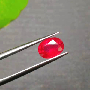 Đá Quý Quý Quý Quý Hiếm Tự Nhiên Trang Sức Hình Bầu Dục 1.29ct Pigeon Máu Đỏ Burma Ruby - Product Image 5