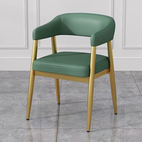 Meubles de restaurant modernes, canapé en bois et métal doré avec coussin en éponge douce pour les salons de thé et les cafés