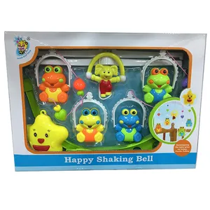 Infant Rattle Rotation Spin Musik instrument Musik Nacht bett Krippe Hängematte Shaking Bell Babybett Bell Spielzeug für Kinder