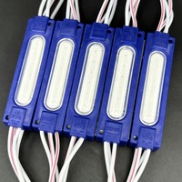 Module COB 12V, boîte à lumière LED de haute qualité, IP65, SMD LED Ra90 2W, angle de vision de 175°, vue latérale, tricolore, garantie de 2 ans