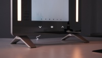 Espejo de Maquillaje Inteligente Mirroh.AI de 21.5 Pulgadas con Pantalla Táctil HD LED, Cámara ISP, Prueba Virtual AR, Personalizado para Salón, Spa y Comercio Minorista