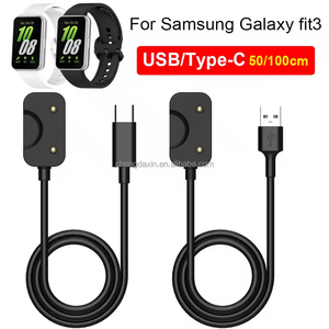 <span class=keywords><strong>Chargeur</strong></span> USB Type-C <span class=keywords><strong>officiel</strong></span> pour <span class=keywords><strong>Samsung</strong></span> Galaxy Fit 3 Dock de SM-R390 Adaptateur de <span class=keywords><strong>chargeur</strong></span> magnétique Fil d'alimentation <span class=keywords><strong>Chargeur</strong></span> de câble Galaxy Fit3 - Product Image 5