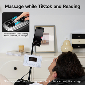Ein-Knopf-Zero-Gravity-3D-Massagegerät mit SL-Schiene, 6 automatischen Programmen, 6 Techniken und Taillenheizung - Product Image 6