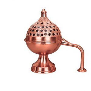 Quemador de Incienso Metálico Decorativo de Lujo para Oud, Aromaterapia, Fragancia para el Hogar, Meditación y Decoración del Hogar - Product Image 1
