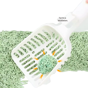 <span class=keywords><strong>Fukumaru</strong></span> Litière pour chat Thé vert blanc Saveur originale Sable de tofu mélangé Bentonite Bois de pomme Moléculaire Pur Manioc Chat Sable Flable - Product Image 2