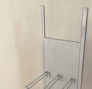 Estante de exhibición de batería de tablero de clavija de Metal moderno personalizado soporte de accesorios con gancho para estante de herramientas eléctricas - Product Image 3