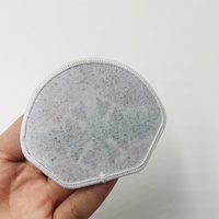 Fer tissé sur patchs avec bordure Merrow pour chapeaux style tissu sergé