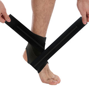 Penyangga Pergelangan Kaki Elastis Bernapas, Penopang Kompresi Pergelangan Kaki, Penstabil Tali Penyangga Pergelangan Kaki, Pelindung Nyeri Pergelangan Kaki, Melindungi Kaki - Product Image 4