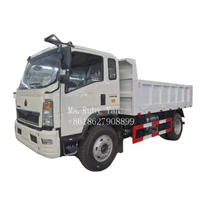 Çin Sinotruk HOWO 5Ton küçük 4x2 4wd Mini DAMPERLİ KAMYON