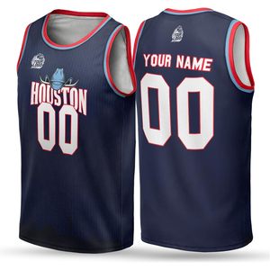 Camiseta de Baloncesto Personalizada con Nombre de Equipo, Número y Logotipo, Uniforme Deportivo Unisex para Adultos con Cuello en V, Impresión por Transferencia de Calor - Product Image 1