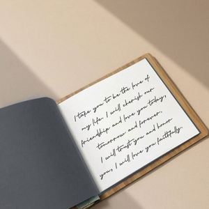 Libro de Visitas de Madera de Bambú con Logotipo Personalizado para Año Nuevo, Tapa Dura A4, 25 Hojas, Empaquetado al por Mayor, Estilo Promocional, Regalo - Product Image 2