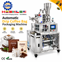 Système d'emballage pour les marques de café filtre, avec solution d'emballage en sachet intérieur et extérieur pour le café en portion individuelle