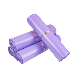Sac d'emballage express épaissi violet, auto-scellant, étanche, pour le commerce électronique, 100 % matériau pur, lavande - Product Image 2