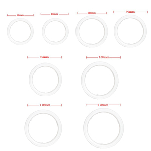 2 PCS <span class=keywords><strong>Arc</strong></span>-<span class=keywords><strong>en</strong></span>-<span class=keywords><strong>ciel</strong></span> 80MM <span class=keywords><strong>Car</strong></span> Angel Eyes Halo Rings COB Light Circle Ring LED Fog Light DRL Lamp with Latex Color Cover - Product Image 6