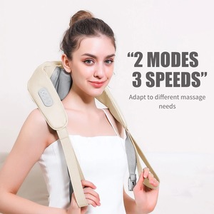 Masajeador de cuerpo de compresa caliente portátil eléctrico para cuello y hombros amasado hombre estimulación masaje de pies - Product Image 1
