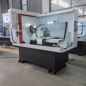 Tự động cắt kim cương Máy đánh bóng Siemens <span class=keywords><strong>CNC</strong></span> kiểm soát velg acut hàn kim cương cắt bánh xe phẳng giường máy tiện ngang - Product Image 3