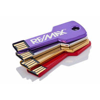 Clé USB en forme de clé, logo personnalisé, clé USB en métal, clé USB portable, clé USB mémoire, cadeau promotionnel