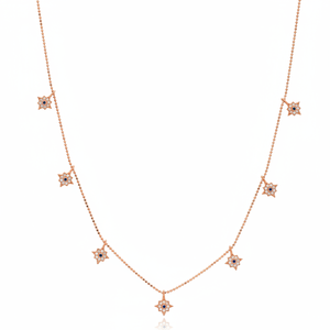 ใหม่ North Star การออกแบบเครื่องปั่นเครื่องประดับขายส่งตุรกีที่ทำด้วยมือ925เงินสเตอร์ลิงเครื่องประดับสร้อยคอ - Product Image 2