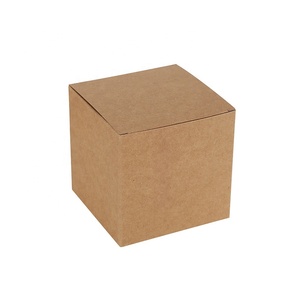 Emballage de produit personnalisé <span class=keywords><strong>petit</strong></span> emballage de boîte en carton blanc kraft uni - Product Image 4