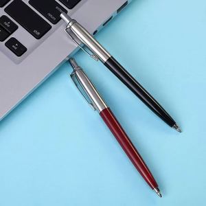 Automatic All-Steel Metal Ballpoint Business Study Essential Stationery for Back-To-School Season Advertising Gift <b>Pen</b> - Product Image 2