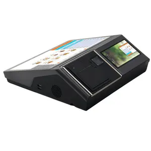 Thiết kế hoàn hảo hệ thống POS HDD-A12Pro 11.6/12.5inch hiển thị chính với LED-8/220-vfd/5 inch HD 2nd hiển thị hỗ trợ NFC Đầu đọc thẻ