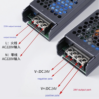 Alimentation LED ultra-mince en aluminium YIYING YD-003 12V 24V 45W-400W, transformateur AC/DC, convertisseur de driver LED pour bande LED