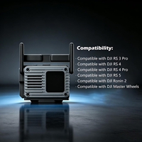 Émetteur vidéo sans fil DJ SDR Transmission 2 TX/RX commutable, 4K 60fps HDR 10 bits, portée 4 km, pour transmission d'images de tournage