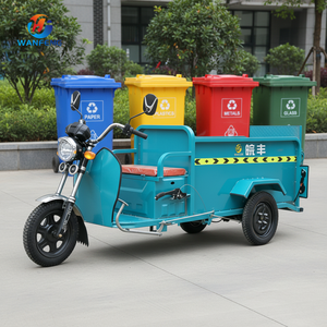 Tricycle de tri des déchets très vendu et pratique, deux bacs à ordures, camions d'assainissement exclusivement pour les distributeurs - Product Image 4