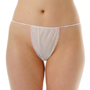 Trong Kho Pro Dùng Một Lần Không Dệt G Chuỗi Dép Phụ Nữ G Chuỗi Quần Lót Cho Spa - Product Image 1