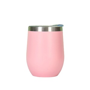 Stainless Steel Tumbler 12 Oz Insulated Cup With Lid For Travel Outdoor Use Multiple Colors Available - Product Image 4