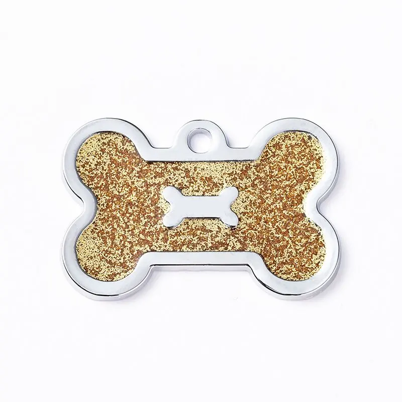 Wholesale Custom Metal Souvenir Key Rings Token Puppy Bone Coin Dog Tag Key Chain
