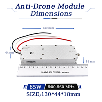 Amplificateur RF GaN personnalisable 65W 500-650MHz, module Lora, module anti-drone RF, VCO intégré