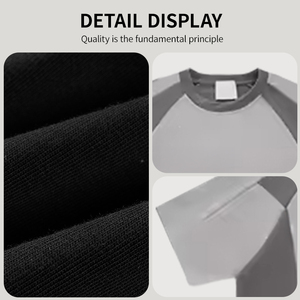 Camiseta de Hombre de Alta Calidad, 100% Algodón, Talla Grande, Estilo Vintage, con Ribete en Contraste, Impresión DTG, Lavado Ácido - Product Image 5