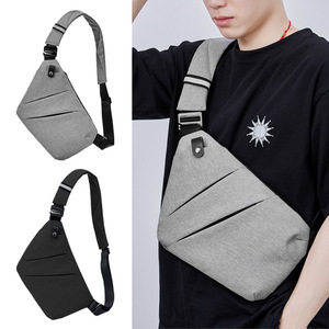 New Unisex Homens Mulher atacado promoção poliéster esportes correndo cintura impermeável saco ombro portátil crossbody Peito saco - Product Image 5