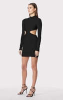 Nouvelle robe bandage sexy pour femme, design ajouré, pour le quotidien, le travail, les soirées, les dîners, les occasions formelles, mini-robe courte