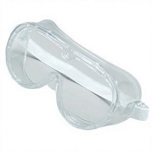 Lentes Transparentes Antivaho y Resistentes a los Arañazos, Gafas de Seguridad para Trabajo de Construcción, Protección Contra Salpicaduras de Polvo, Marco de Plástico - Product Image 2