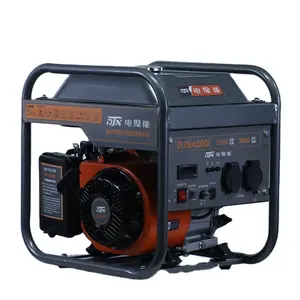 DJN4000i Economy Model 3.2KW Silent Chinese Gasoline with 230V Rated Voltage and Recoil Start System