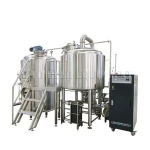 Conical fermenter 200l 300l 500l microbrewery pot baja tahan karat 200l fermenter untuk pembuatan bir