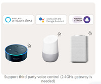 Interrupteur intelligent Miboxer SWR 2.4G PUSH, contrôleur multifonctionnel, application intelligente, Alexa, Google Home, contrôleur RF 2.4G