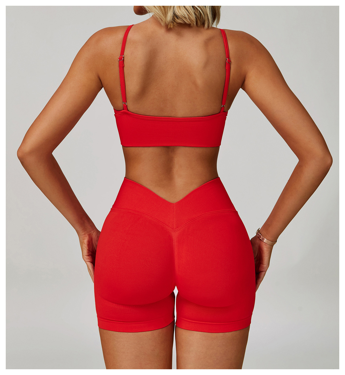High-Waist Activewear Pants: side profile showing stretch, rise and leg-opening fit